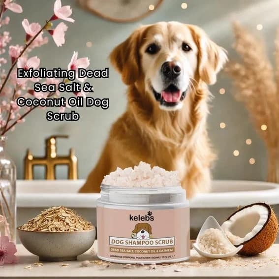 Kokosový šampon pro psy Kelebs, 500 ml