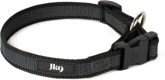Outlet - Obojek pro psy JULIUS K-9, černo-šedý, 20 mm, 27-42 cm