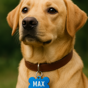 Alternative view of Psí známka ve tvaru kosti