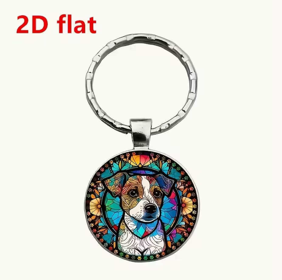 Přívěsek na klíče s psím motivem - Obrázek 2