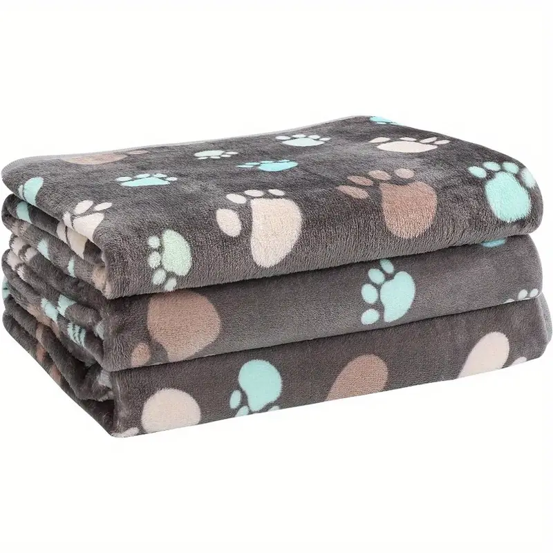 Flanelové deky pro psy a kočky – sada 3 ks - Obrázek 6
