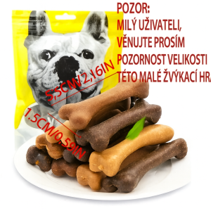 Alternative view of Dentální žvýkací pamlsky pro psy – Čisticí kostky 12 ks