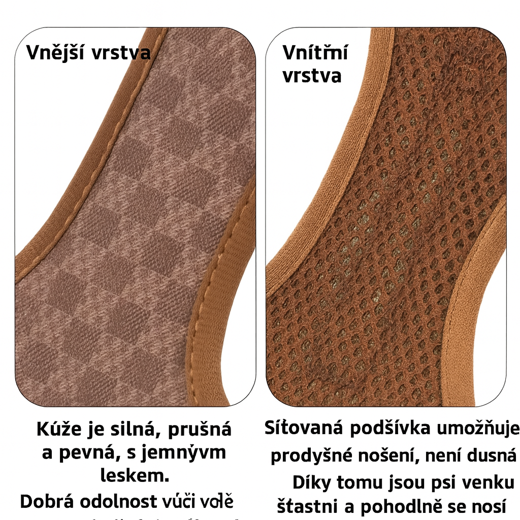 Prodyšný a odolný postroj pro psy – Nastavitelný a bezpečný 6 Prodyšný a odolný postroj pro psy – Nastavitelný a bezpečný - Obrázek 4