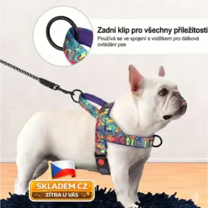 Nastavitelný nylonový postroj pro psy – Prodyšný a odolný