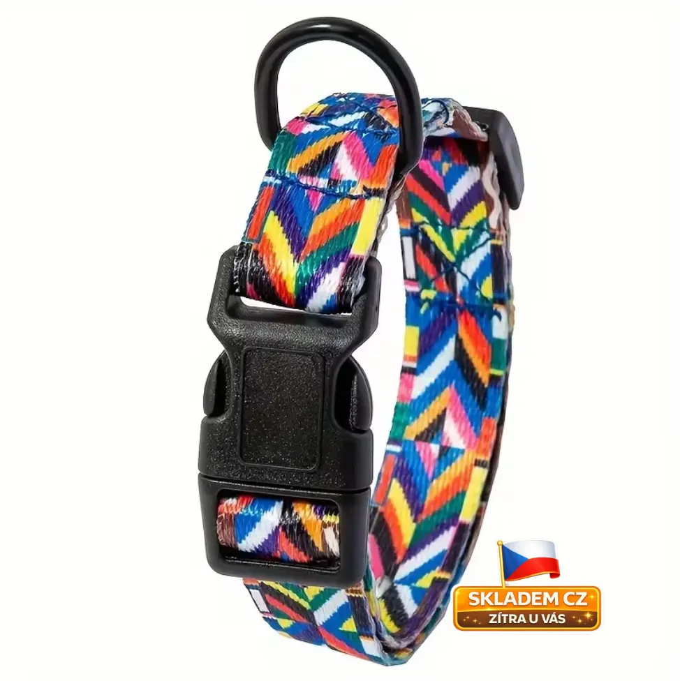 Boho obojek pro psy – Nastavitelný a pevný 3 Boho obojek pro psy – Nastavitelný a pevný