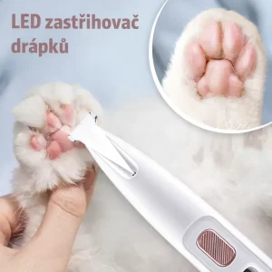 Alternative view of Elektrický zastřihovač tlapek pro psy a kočky s LED světlem