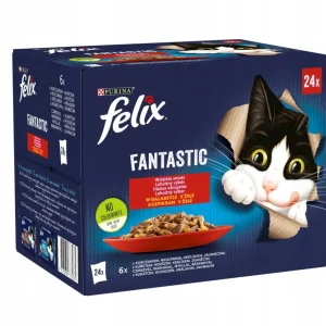 Felix Fantastic – Směs chutí v želé 24×85 g
