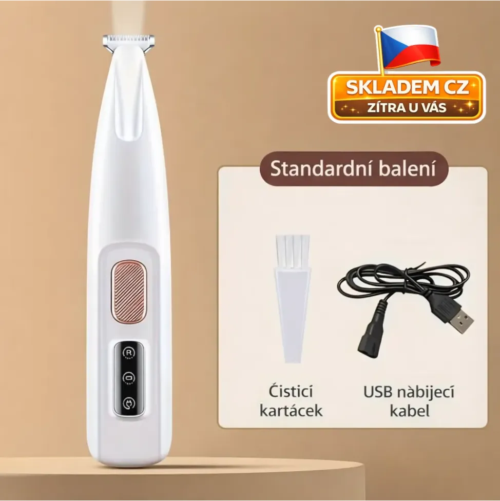Elektrický zastřihovač tlapek pro psy a kočky s LED světlem 3 Elektrický zastřihovač tlapek pro psy a kočky s LED světlem