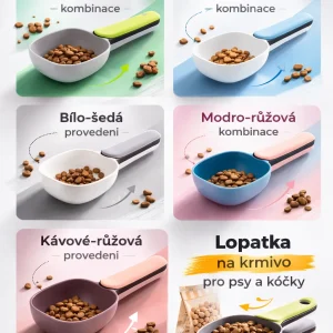 lopatka na krmivo s klipsem