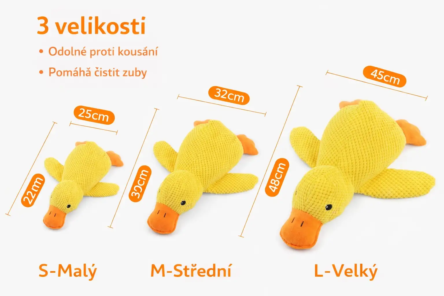 Plyšová KAČENKA Hračka Pískací Hračka pro psa na žvýkání VYDRŽELA 12 Plyšová KAČENKA Hračka Pískací Hračka pro psa na žvýkání VYDRŽELA - Obrázek 10