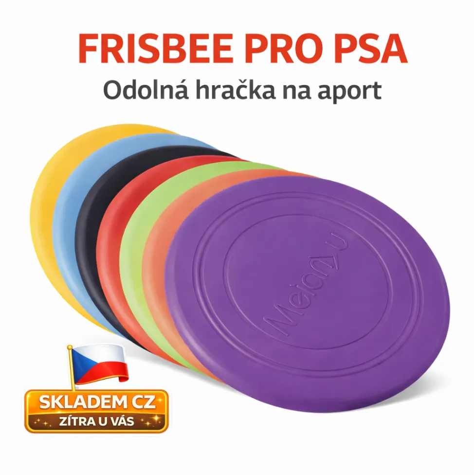 Létající talíř pro psy – odolný frisbee pro výcvik a hru se psem 3 Létající talíř pro psy – odolný frisbee pro výcvik a hru se psem