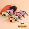 Pouzdro na sáčky na psí exkrementy – set s 1 rolí | Zip + karabina