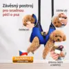 Závěsný hamak pro stříhání drápků pro psy