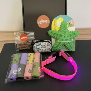 set pro psa – LED obojek a Dentální hračka 17 set pro psa – LED obojek a Dentální hračka