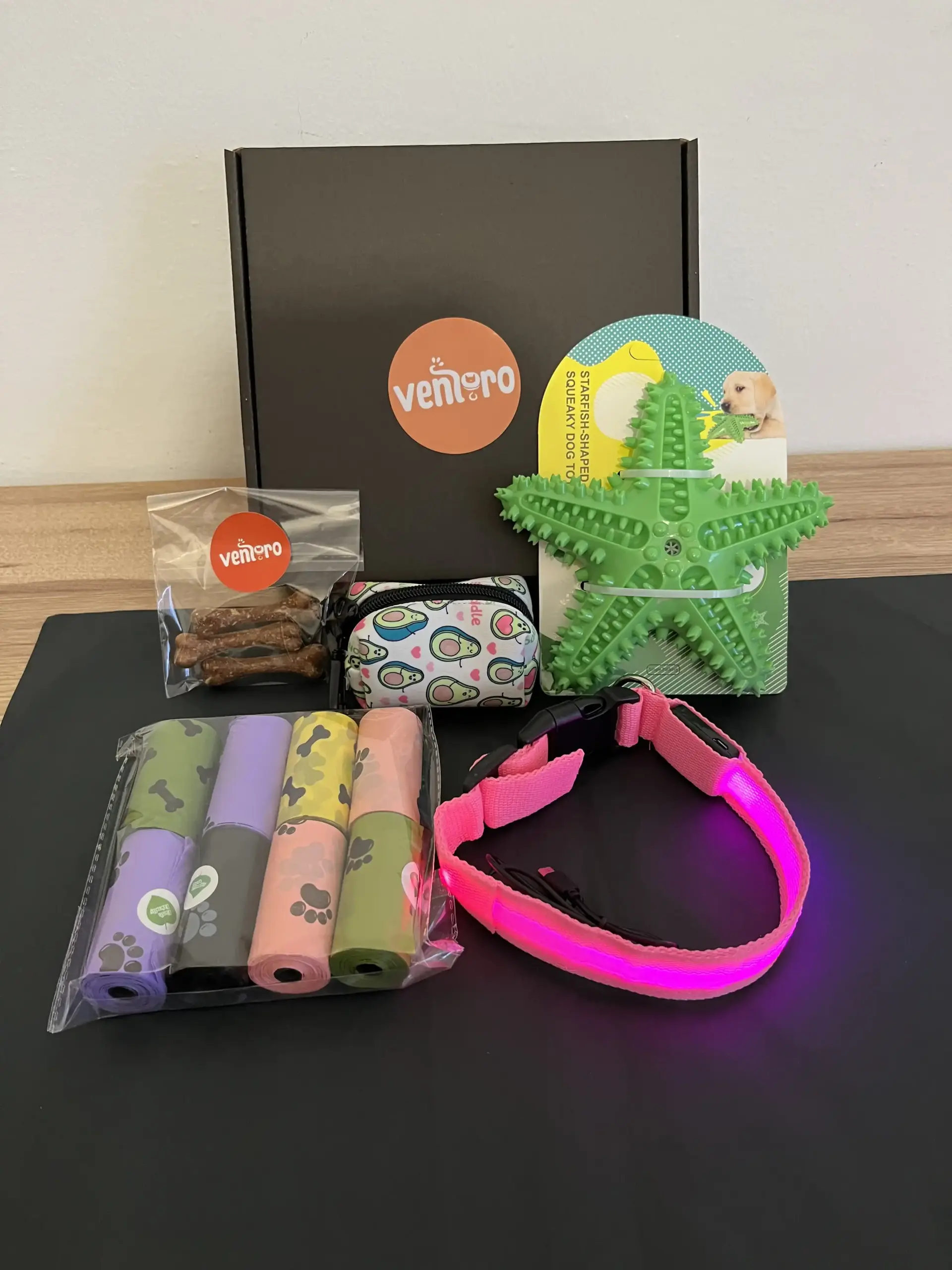 set pro psa – LED obojek a Dentální hračka 8 set pro psa – LED obojek a Dentální hračka - Obrázek 8