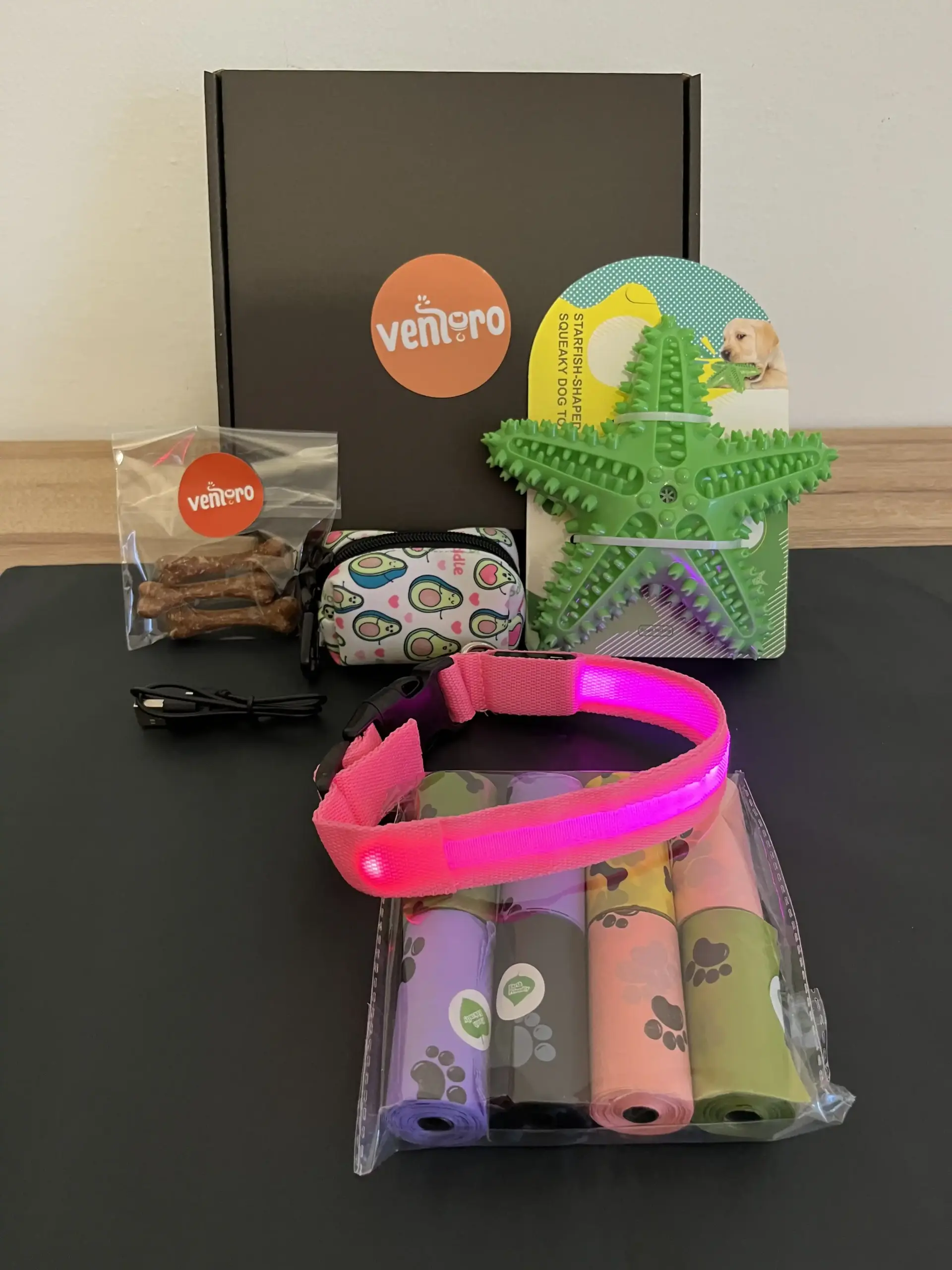 set pro psa – LED obojek a Dentální hračka 9 set pro psa – LED obojek a Dentální hračka - Obrázek 9
